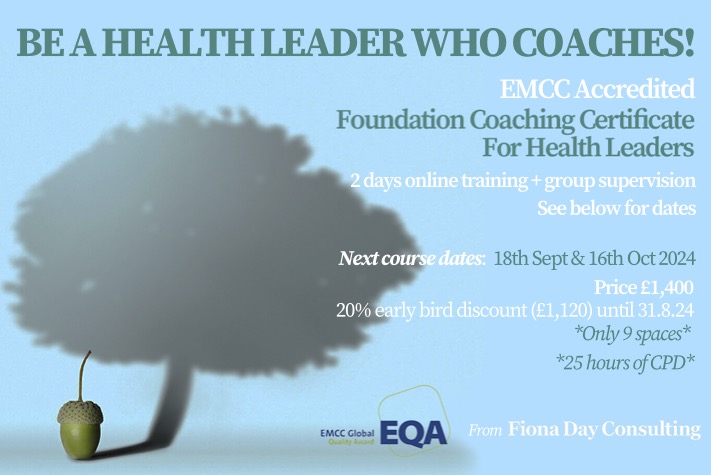 leader as coach course