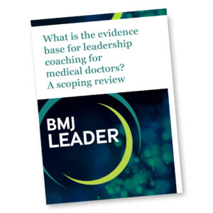 coaching for medical doctors