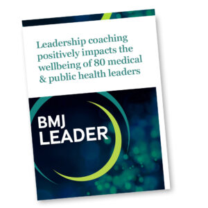 leadership coaching health leaders